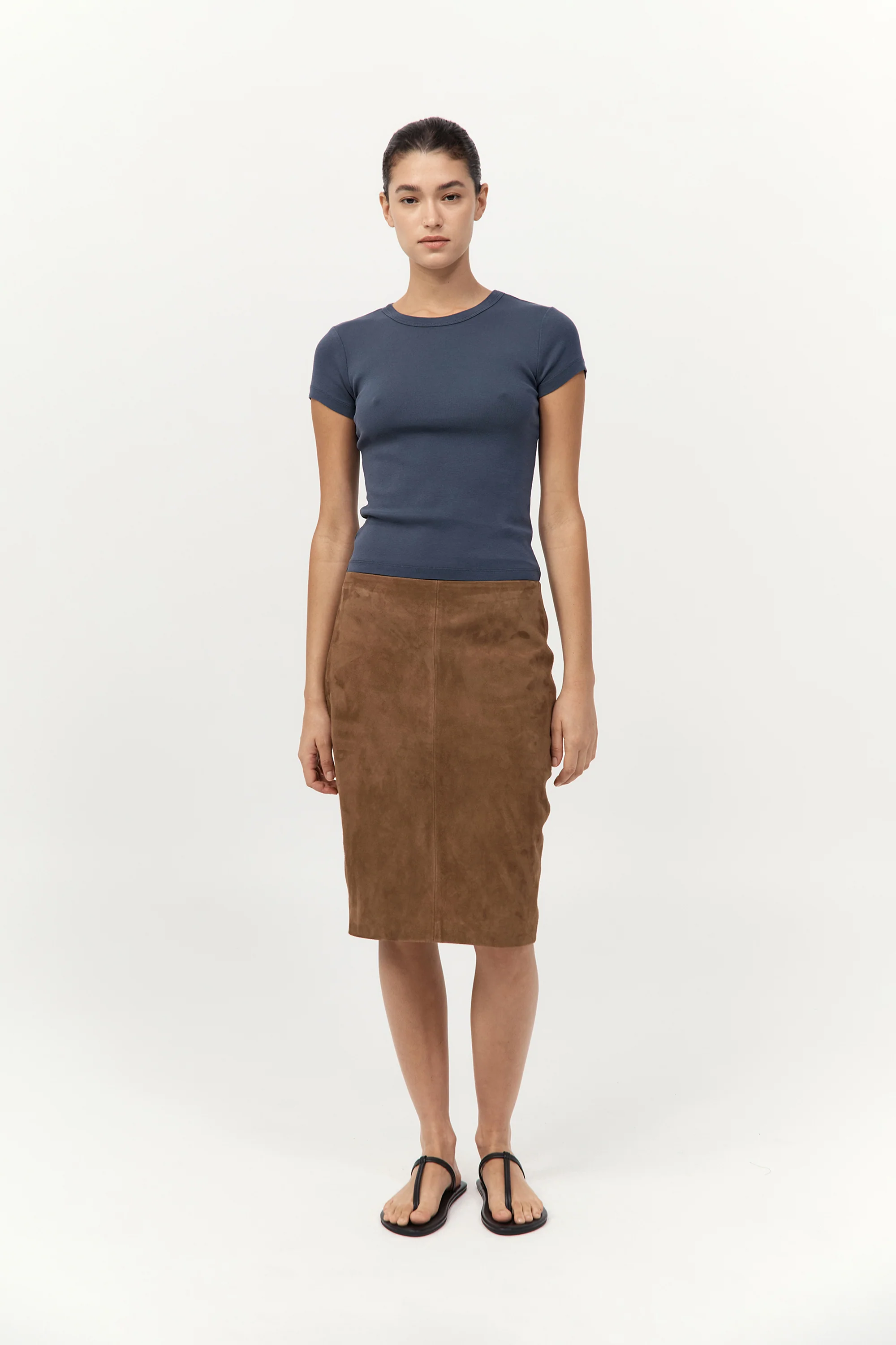 Organic Cotton Baby Tee - Storm