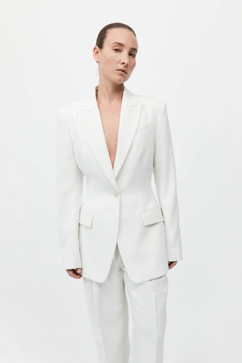 Contour Blazer - White