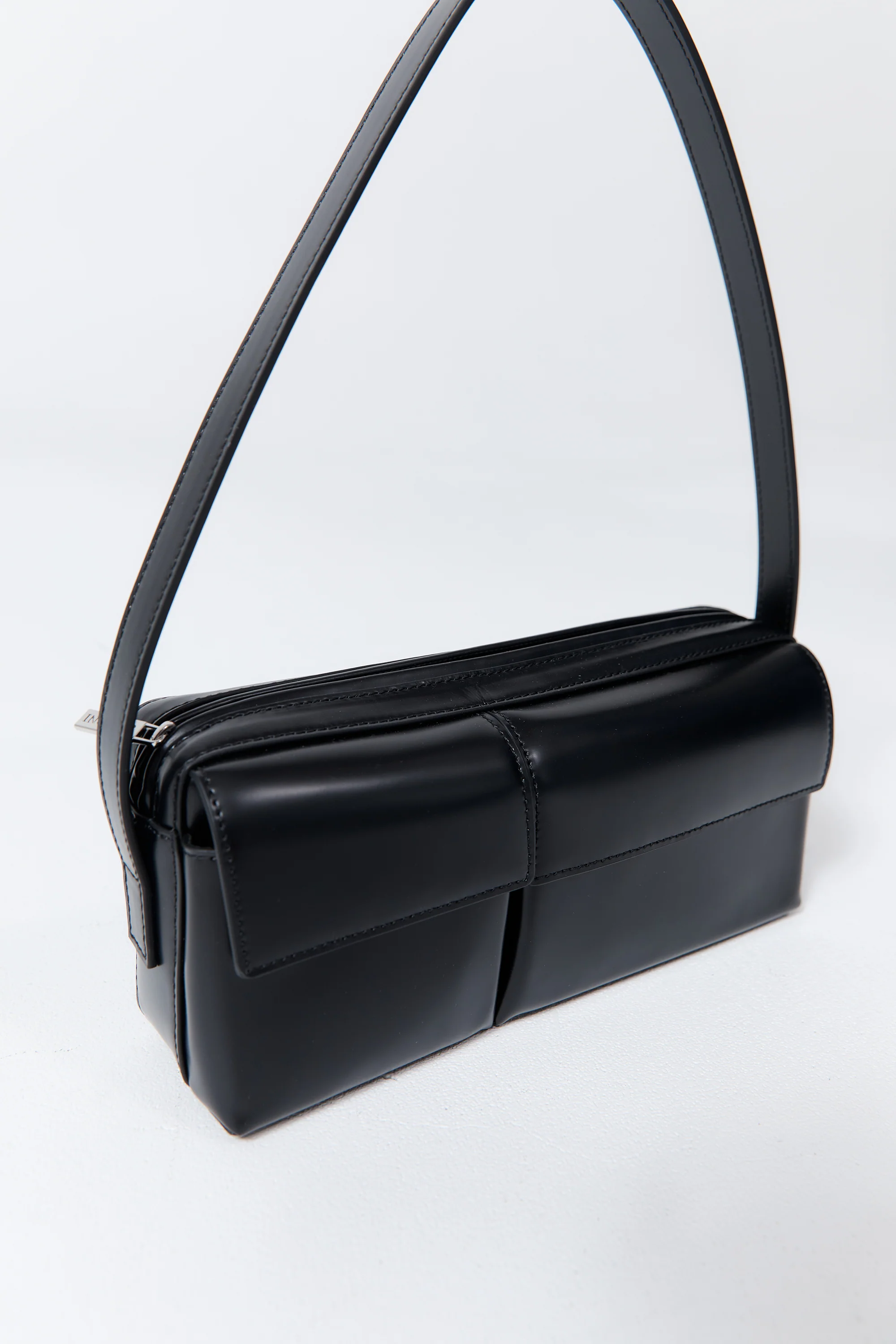 90s Utility Shoulder Bag - Black