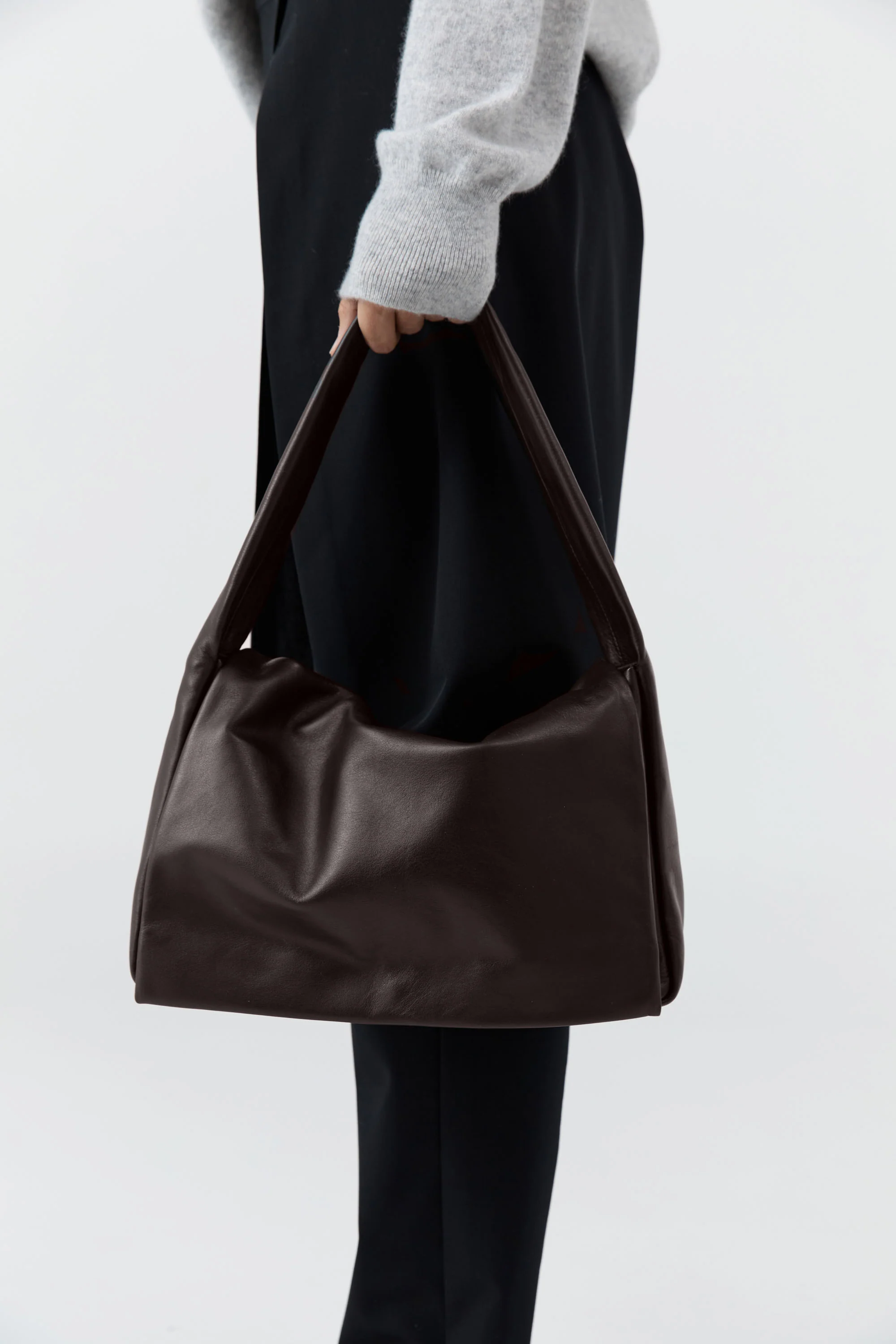 Soft Everyday Satchel - Coffee
