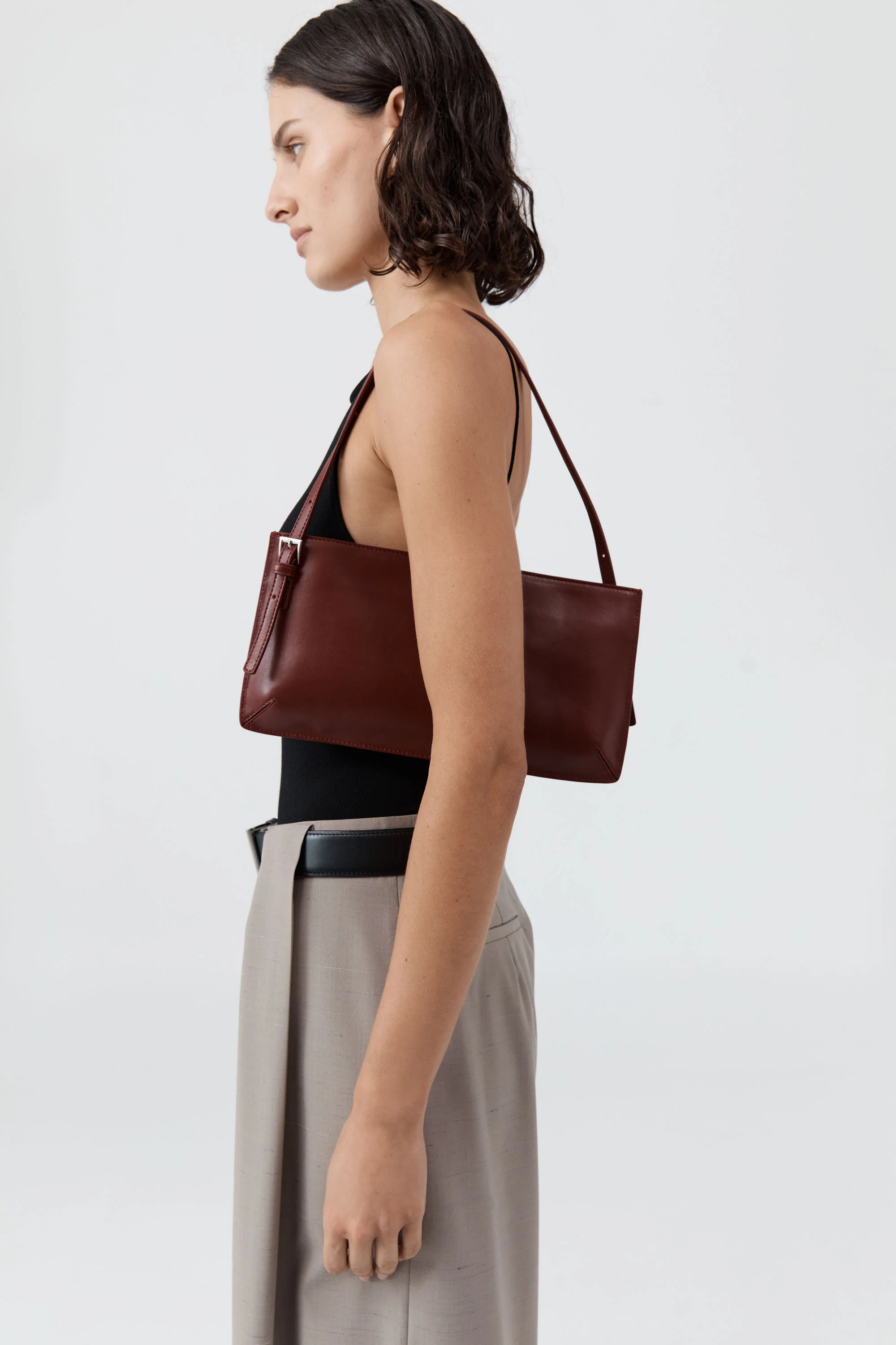 90s Belt Bag - Mahogany