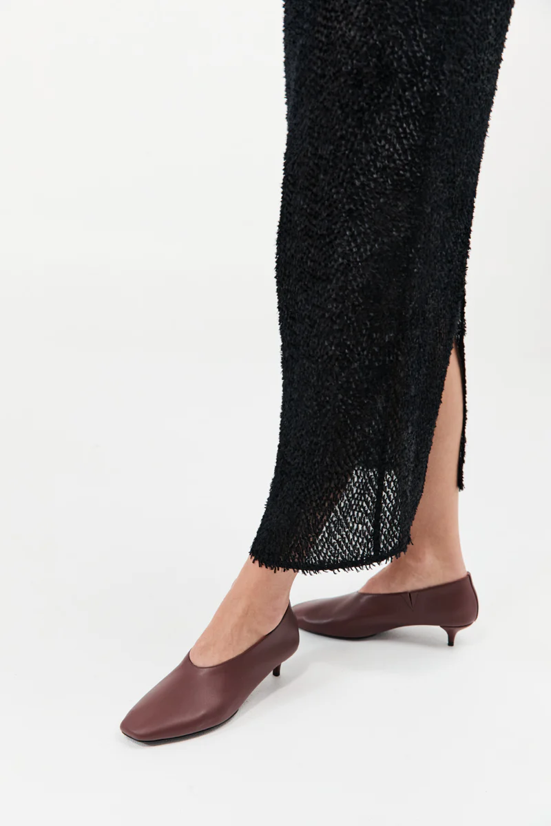 Soft Glove Heel - Plum