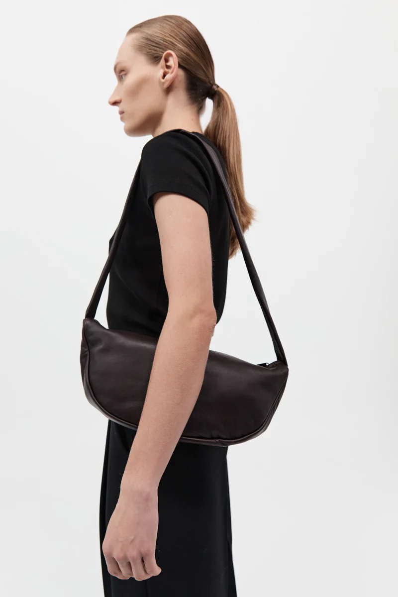 Soft Crescent Bag - Port