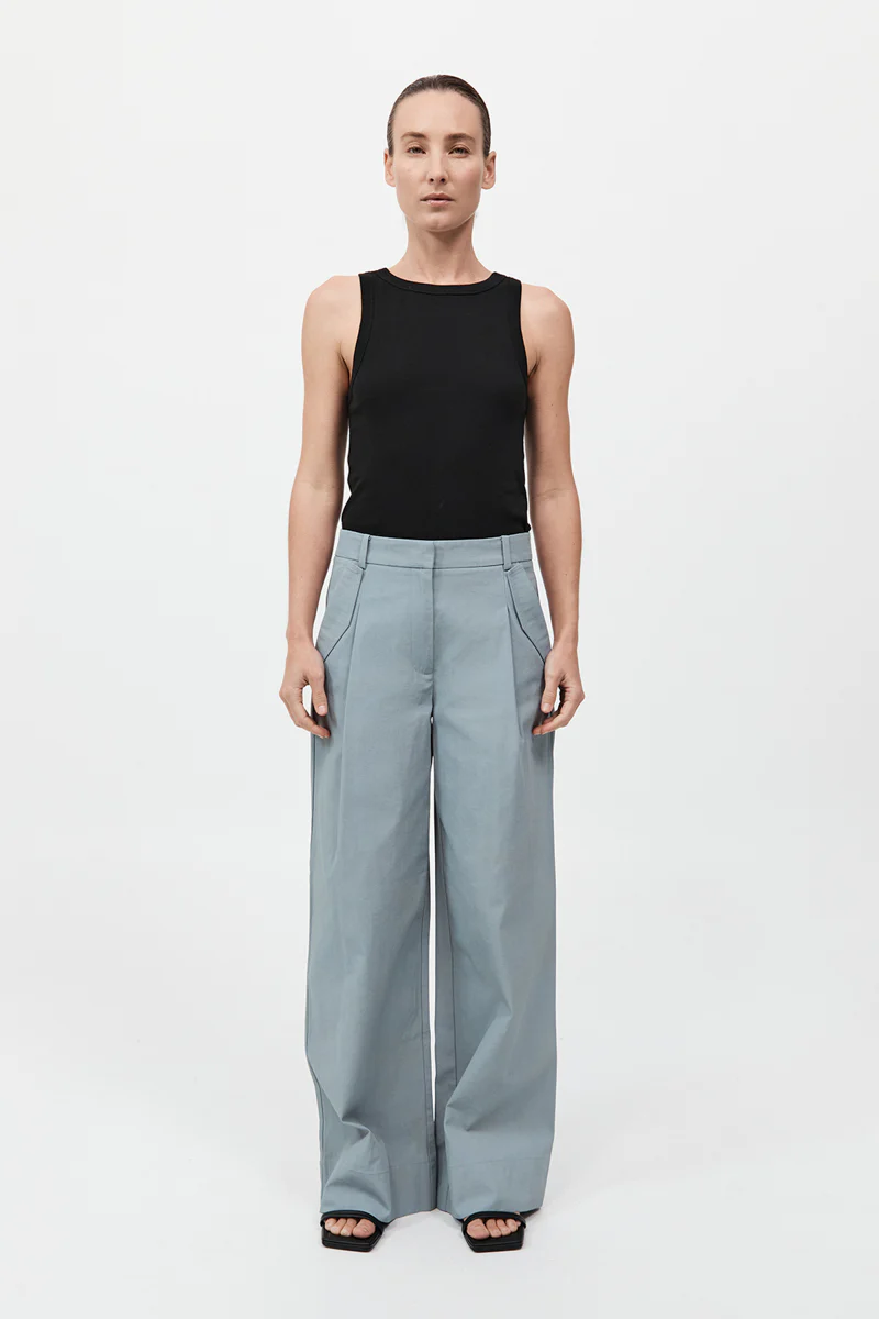 Utility Pleat Pants - Glacier