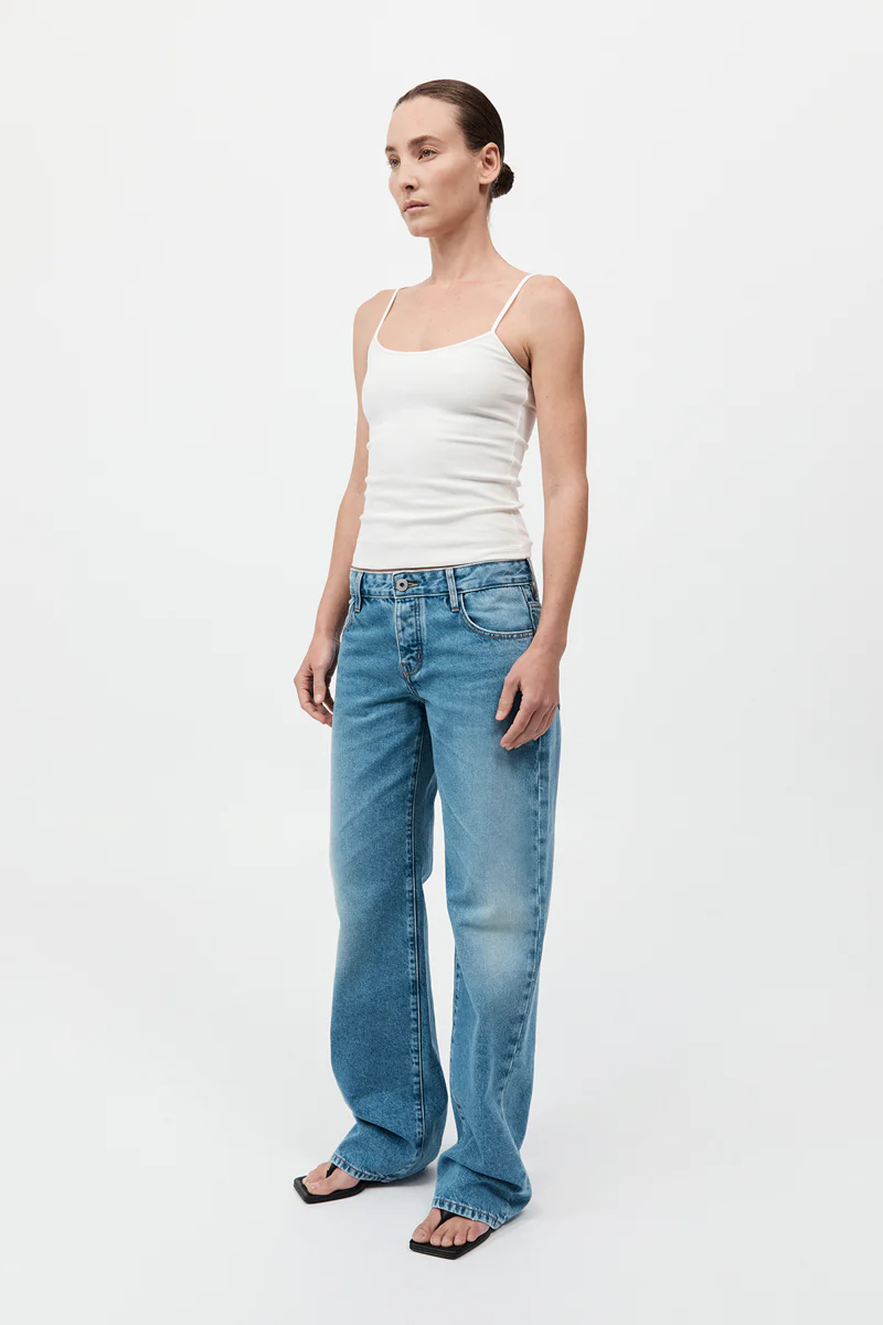 90s Low Rise Jeans - 90s Blue
