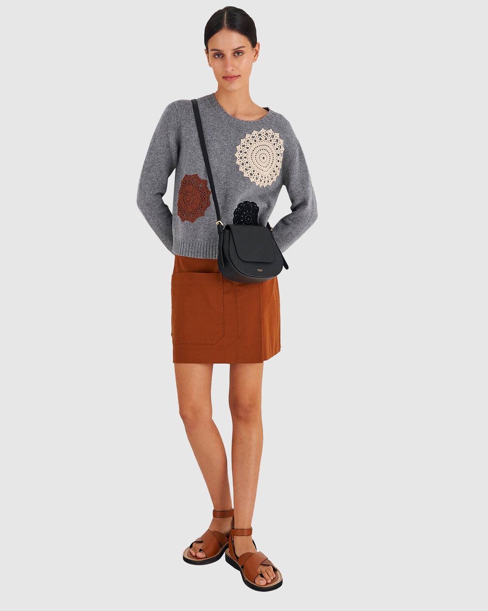 Margot Small Saddle Crossbody Bag