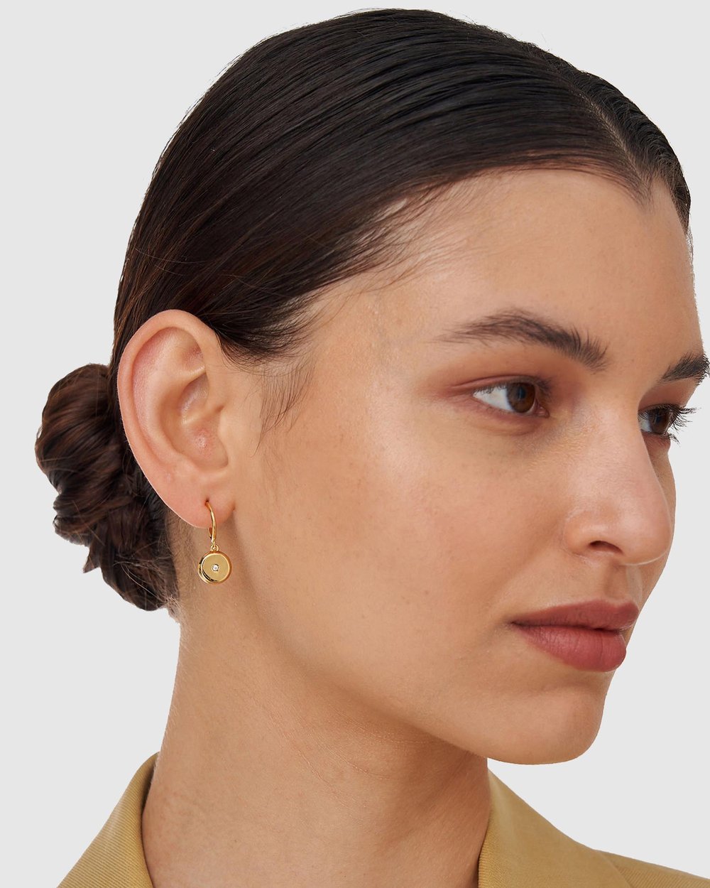 Fawne Circle Mini Hoops