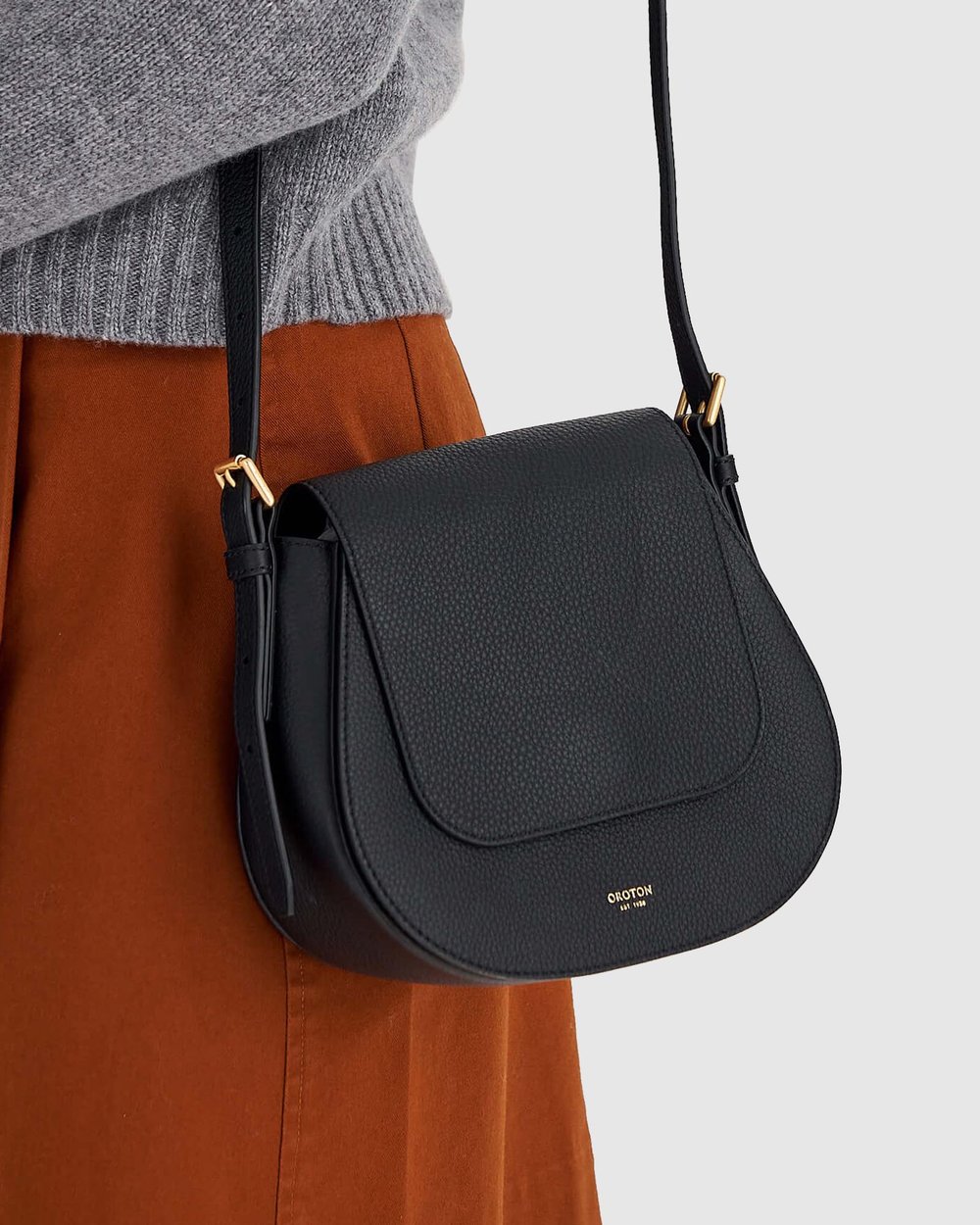 Margot Small Saddle Crossbody Bag