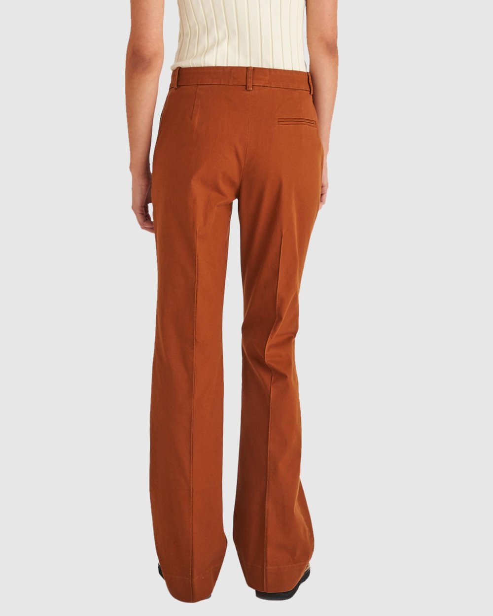 Drill Wide Leg Pants