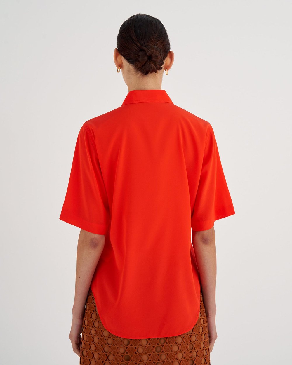 Short Sleeve Fluid Shirt