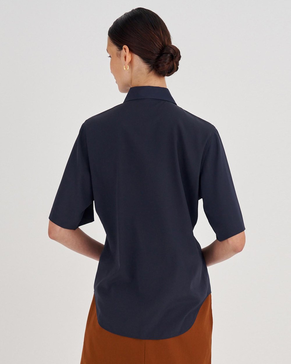 Short Sleeve Fluid Shirt