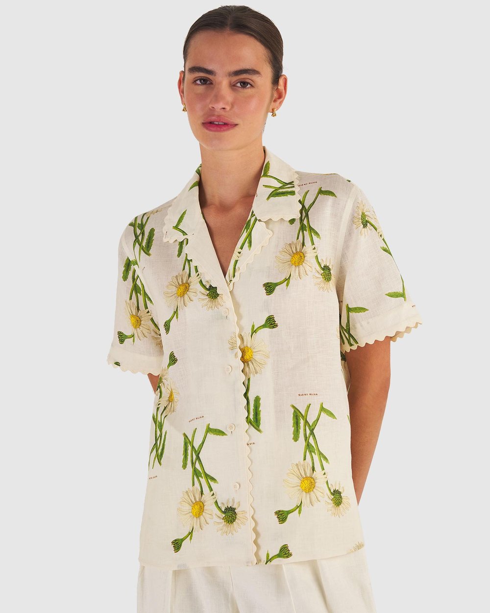 Field Daisy Camp Shirt