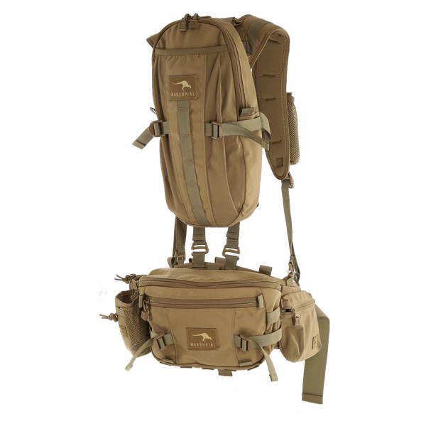 Marsupial Gear Hydration Pack / Coyote Brown