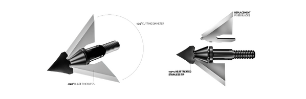 QAD Exodus Full Broadhead 85 Grain