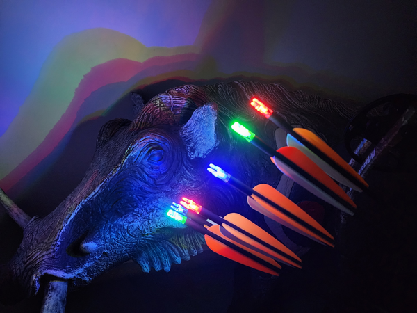 Firefly v2 Lighted Nocks - Size G - Blue - 3 Pack