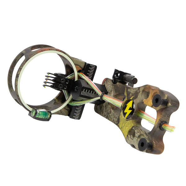 TOOL-LESS 5-PIN FIBRE OPTIC PRO BOW SIGHT - CAMO