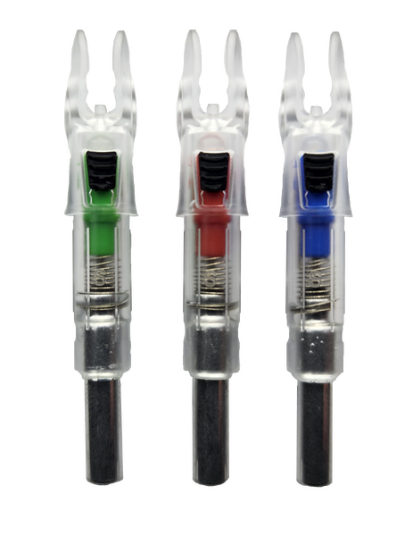 Firefly v2 Lighted Nocks - Size G - Blue - 3 Pack