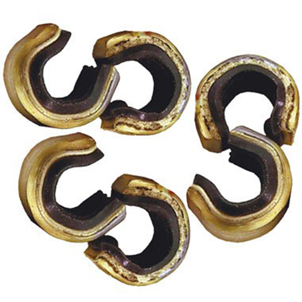 Bohning String Nocking Clips 6 Pack / Cam - Red