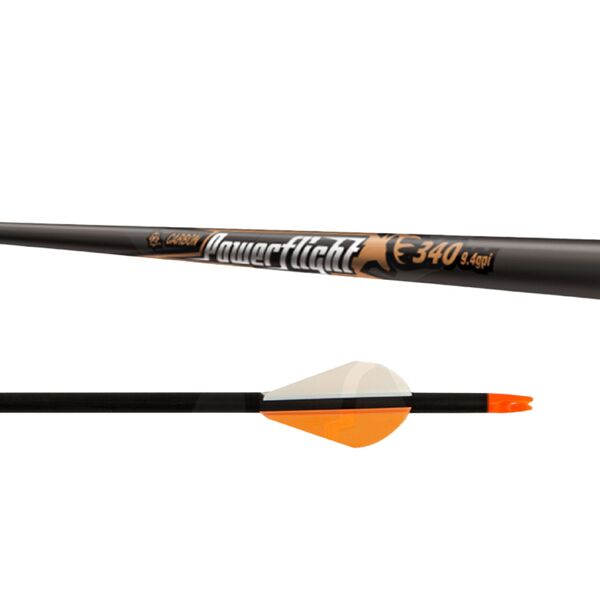 Easton Powerflight Fletched - 12 Pack 300