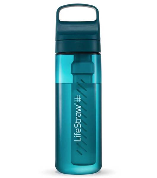 LifeStraw Go 2.0 Water Filter Bottle 650mL / Kyoto Orange