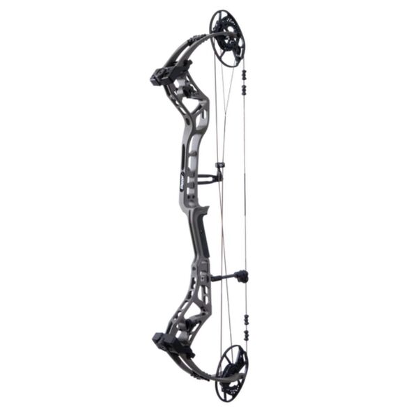 Bear Archery Compound Bow Surpass RH (55#-70#)-(25.0-30.0) 80% Let Off Mossy Oak DNA Handle/Black Limbs