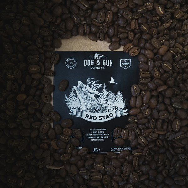 Dog & Gun Coffee - Red Stag Medium Roast Beans - 750g