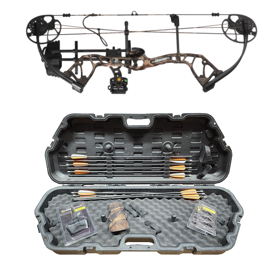 Bear Royale Youth Compound Bow Field Ready Kit / Mossy Oak / Right Handed