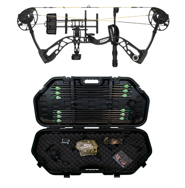 Diamond Pro 320 Compound Bow Package Field Ready / Black / Right Handed