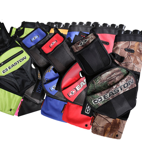 Easton Flipside 4-Tube Long Hip Quiver Black