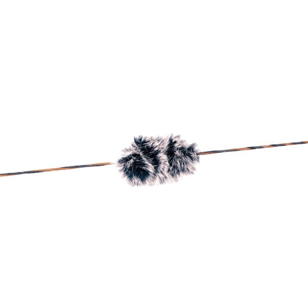 Old Mountain Archery Rabbit Fur String Silencers / Black