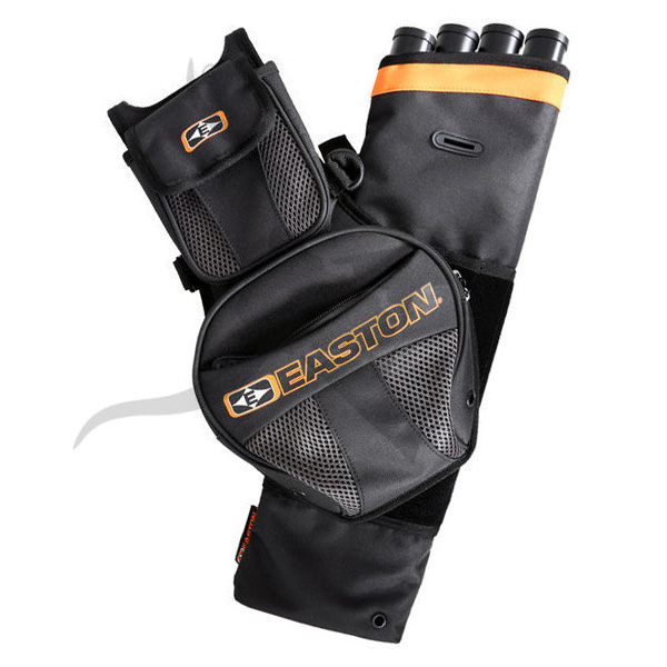 Easton Flipside 4-Tube Long Hip Quiver Black
