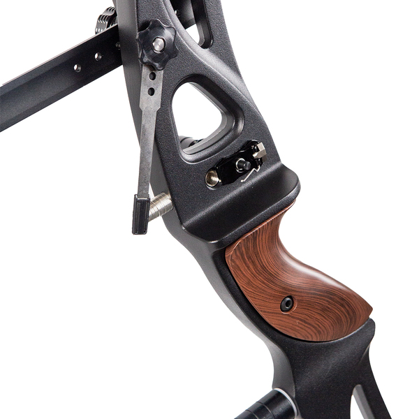 Zone Archery Olympian ILF Recurve Package / RH Black 66"-20#