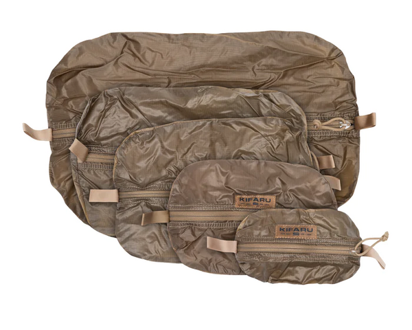 Kifaru Pullout Pouches / Ultralight / Full Set / Coyote Brown