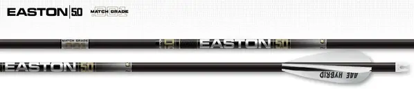 Easton 5.0 5mm Match Grade Fletched Arrow 300 Spine