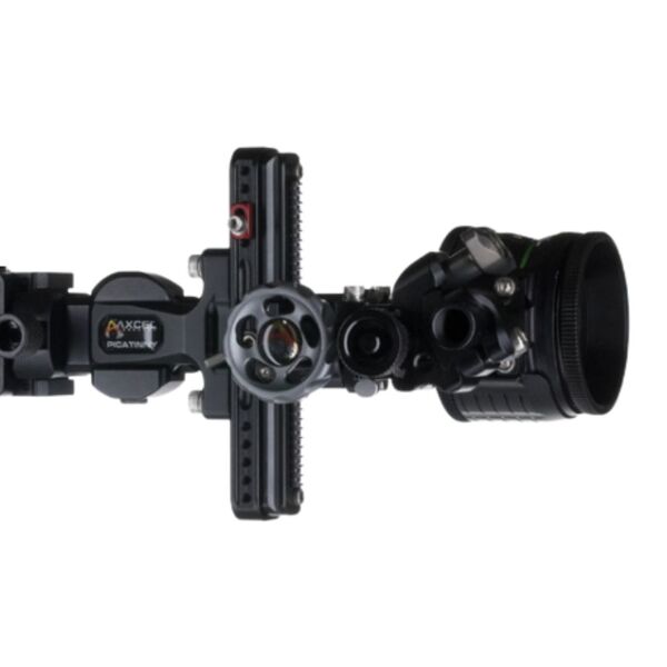 Axcel Sight Slider Landslyde Picatinny Mount with AV-41 Scope Single Pin .019 Green Fiber