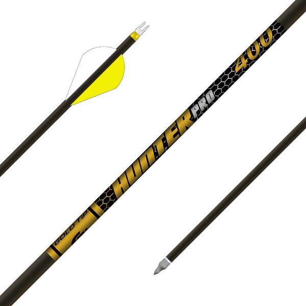 Gold Tip Hunter PRO Shafts - Carbon Arrows 12 Pack / 500