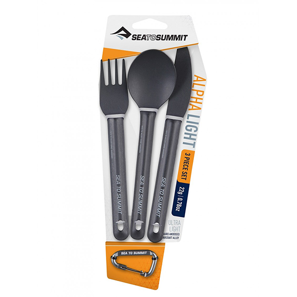 Sea To Summit Alphalight Cutlery Set 3Pc