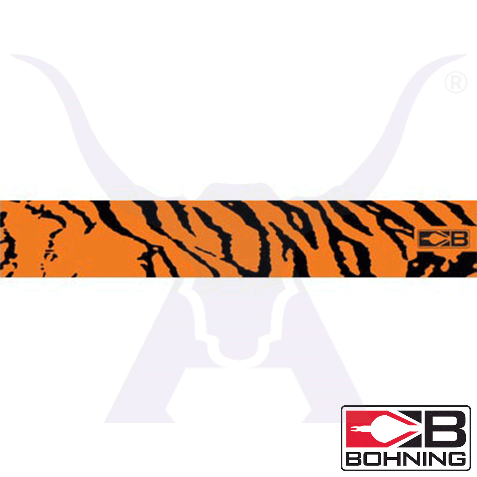 Bohning 7 Inch Arrow Wrap - Tiger Orange Tiger