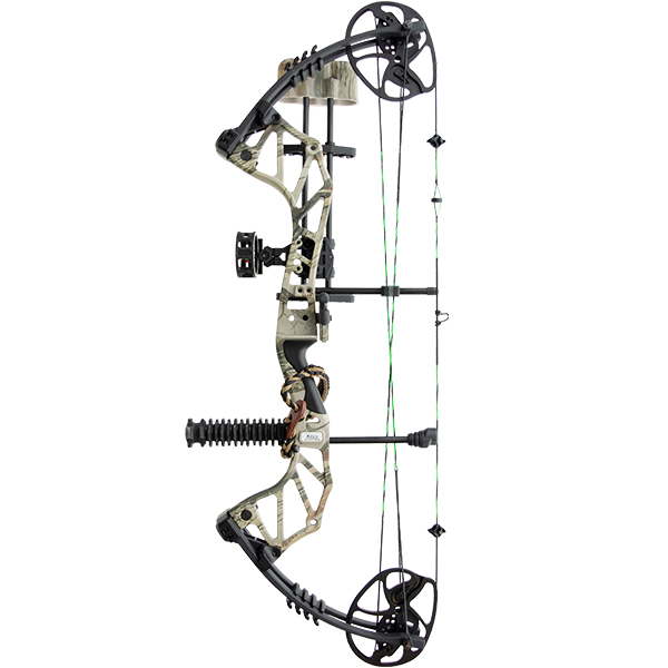 Apex Gorilla Compound Bow - RTS Kit - Black - Right Handed