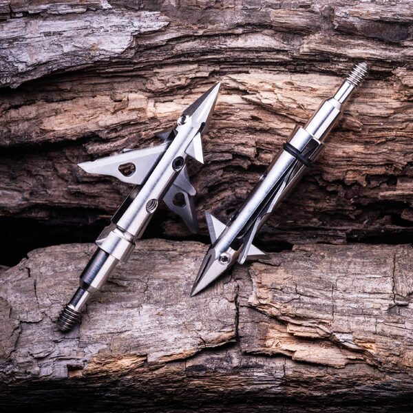 Sevr Titanium (Ti) 1.5 4-Blade Hybrid Broadhead / 100 Grain