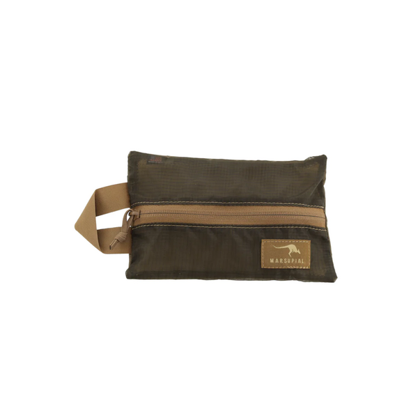 Marsupial Gear Mesh Zipperoo Pouch / Ranger Green / Small