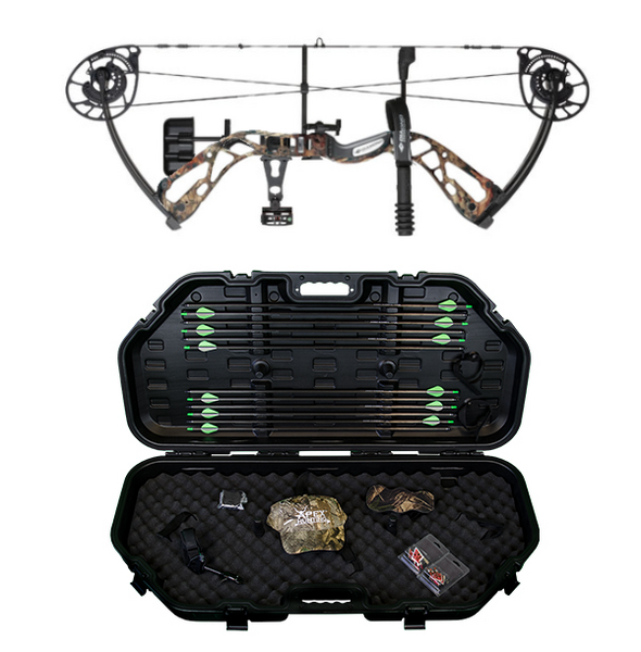 Diamond Alter Compound Bow Package Field Ready / Right Handed / Mossy Oak DNA