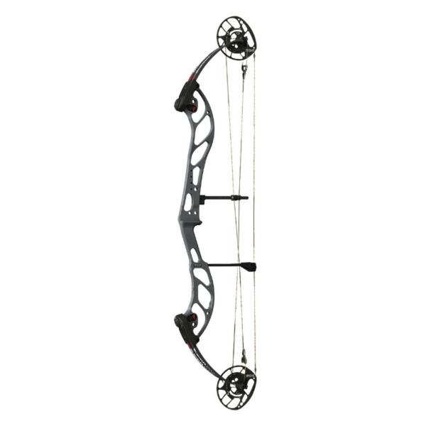 PSE Compound Bow Supra X 37 M2 RH 60#- (26.0"-30.0") 65%-75% Let Off Charcoal