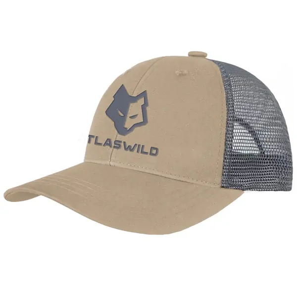 Atlas Wild Camo Hat with Black Logo