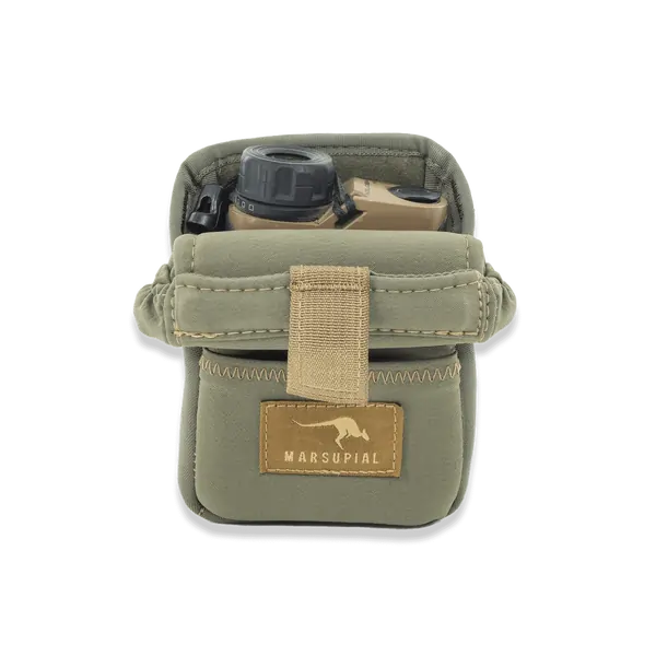 Marsupial Gear No-Mag Rangefinder Pouch / Ranger Green / Small