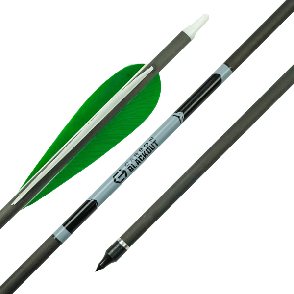 Carbon Blackout Heritage- 500 Spine - 12 Pack