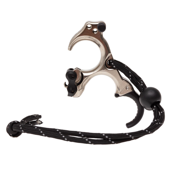 TRU Ball Release Honey Badger Claw Flex 3 Finger Black Tungsten Brass Small