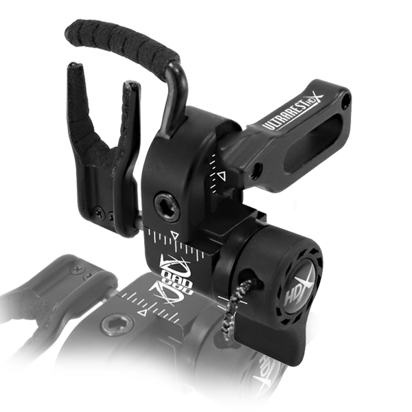 QAD HDX Ultrarest Right Handed / Black