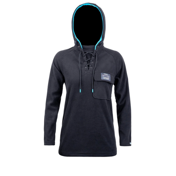 Hunters Element Women's Whakarapu LS Hood / Black / 6