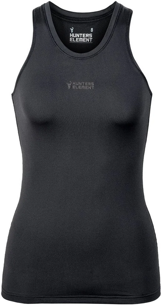 Hunters Element Women's Core Singlet / Black / 8